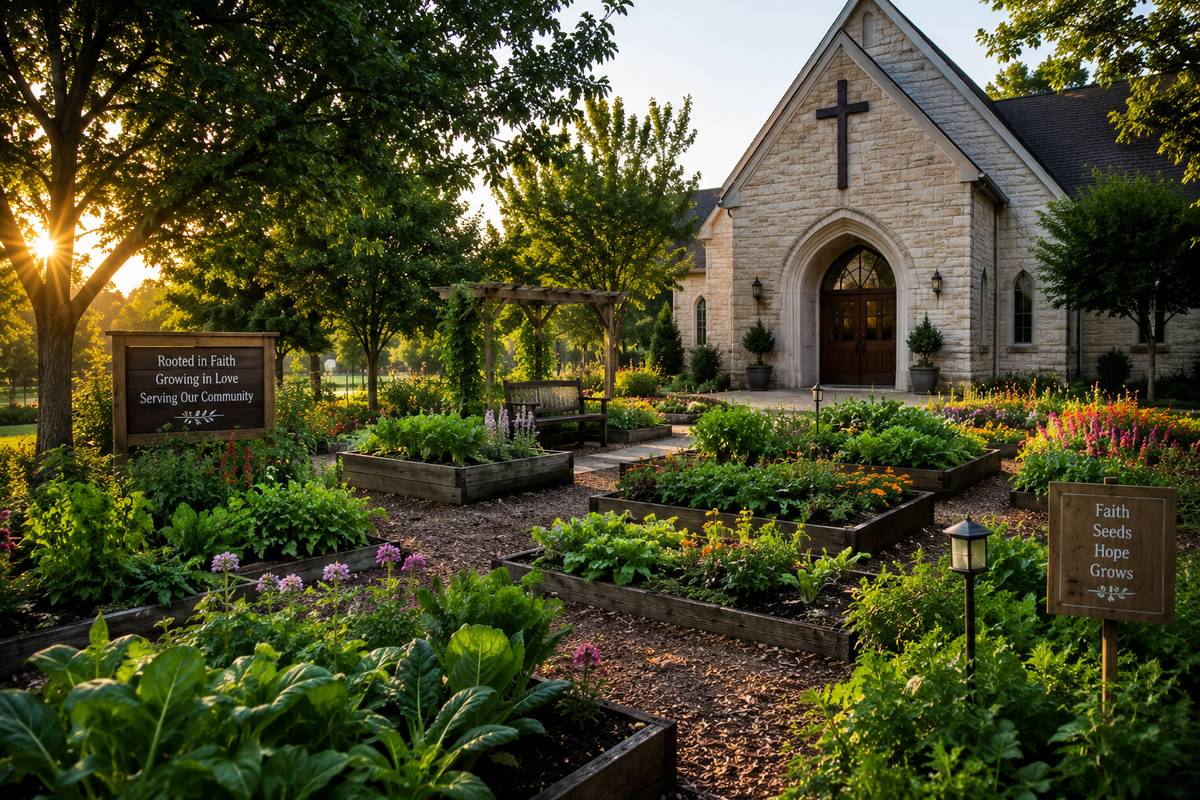 How to Start a Church Garden Ministry in 30 Days